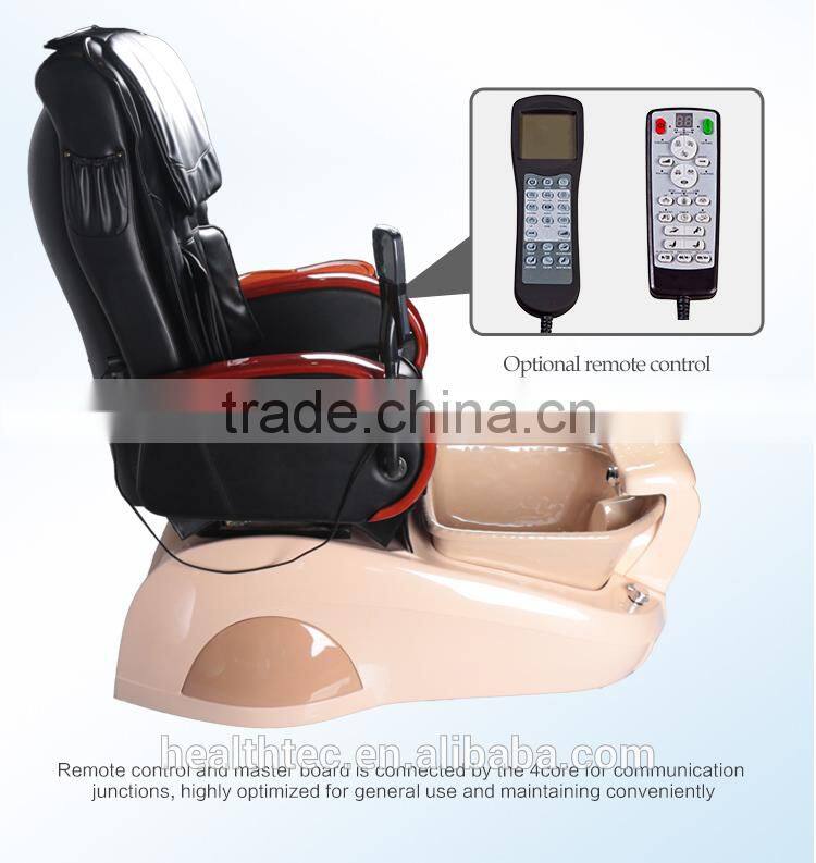 Black spa and salon equipment hairdresser used massageador