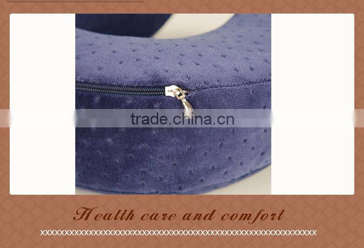 comfortable portable amazinglist zipper u-model structur foam Pillow