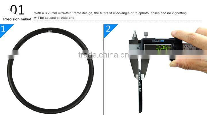 JJC Ultra-thin UV Filter For Camera 40.5mm UV Filter F-MCUV405 For NIKON