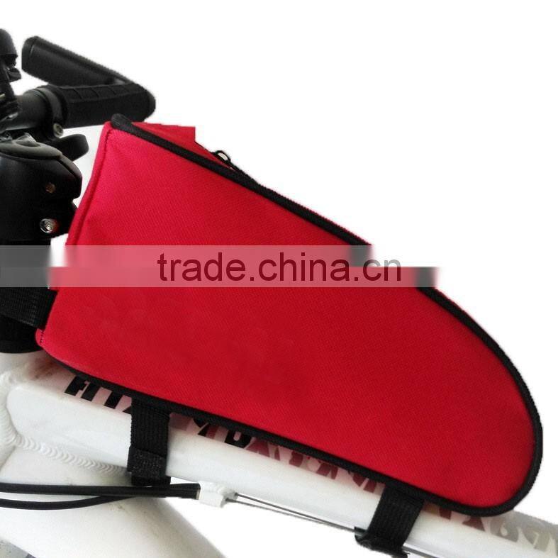 2016 Hot Sale Cycling Sport Bike Accessories Bicycle Frame Pannier Front Tube Bag