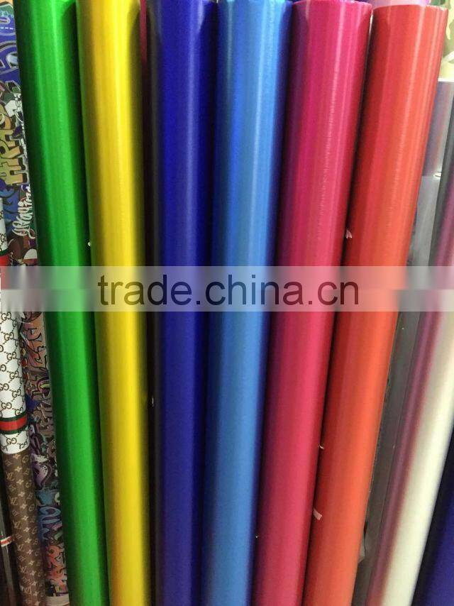 Best selling chrome brushed 1.52*20m with air bubble free