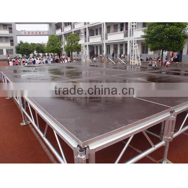 Factory aluminum mobile stage, outdoor stage