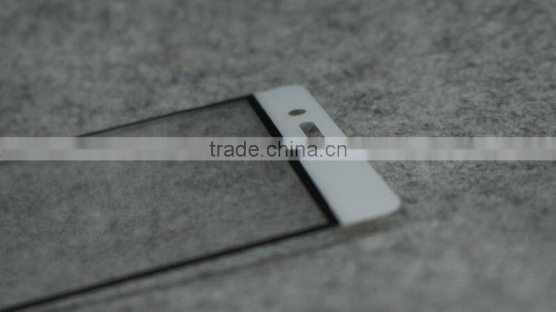 new premium custom cut 2.5D 0.33mm tempered glass screen protector for huawei P9