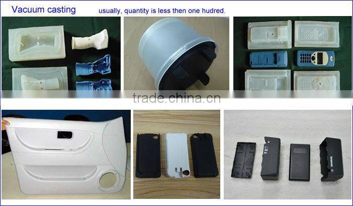 Supply rapid prototype parts vacuum casting CNC machining rapid prototype