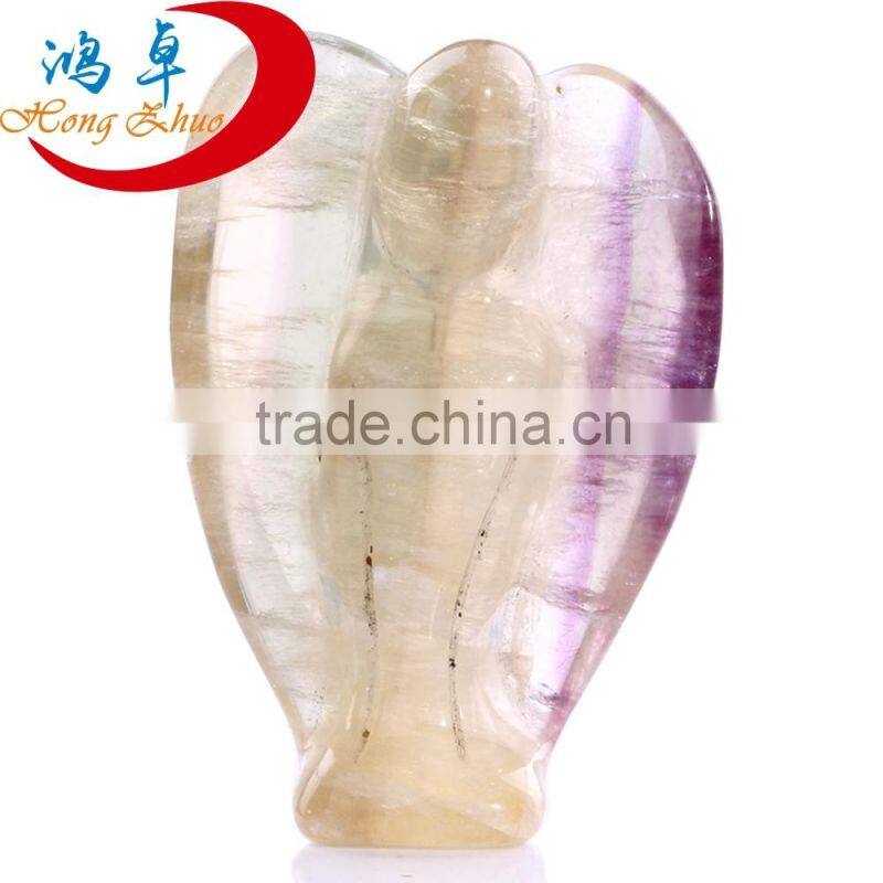Natural Angel gemstone carving/angel carving