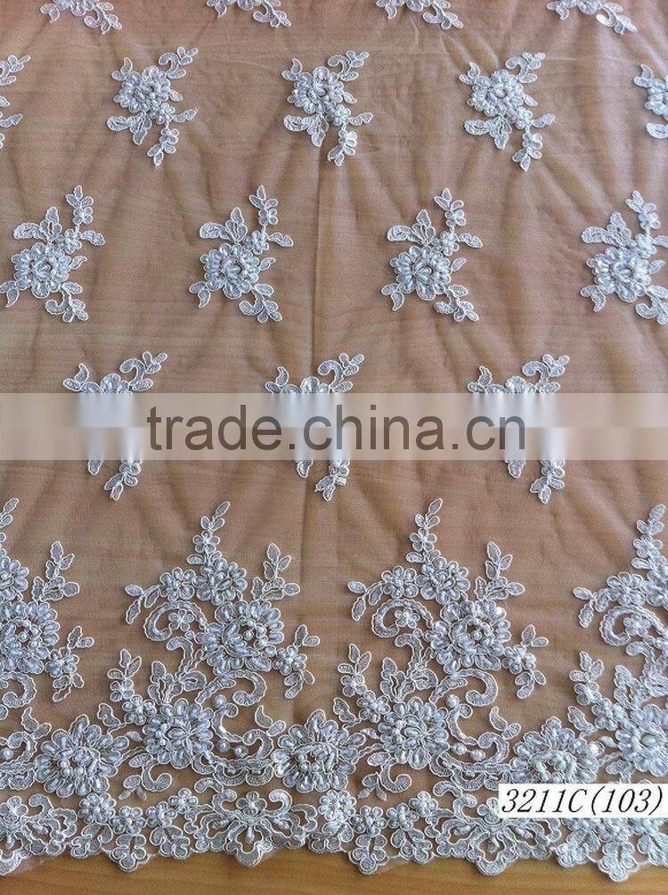 Design new products corded wedding lace