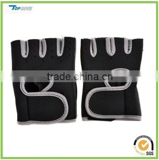 Neoprene Hot GYM Weightlifting Exercise Half Finger Sport gloves