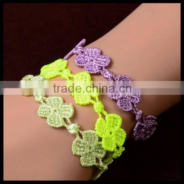 Trends in Italy : Friend many designs lace bracelet Handmade The New