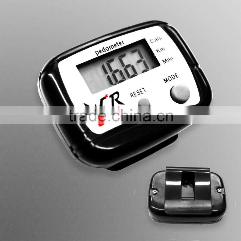 Multi Function LCD Pedometer Walking Step Calorie Distance Counter "We R Sports"