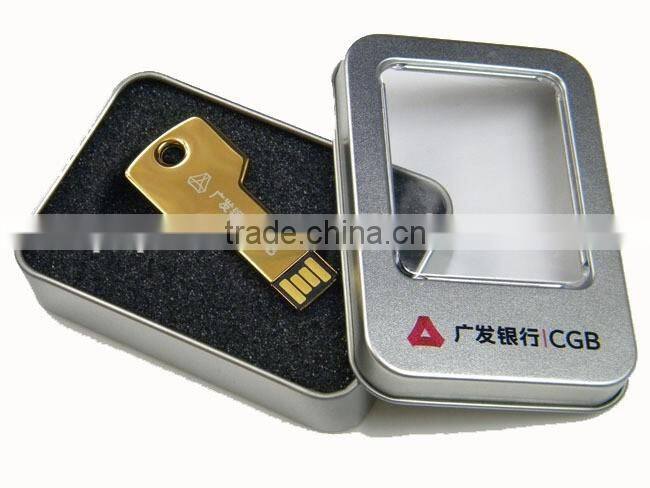 Promotional Cheap Wholesale Metal Key USB Flash Drive