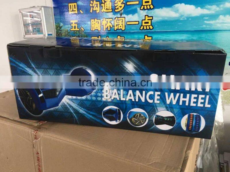 8 inch self balancing electric scooter 2 wheel smart scooter bluetooth speaker 2015 facory price