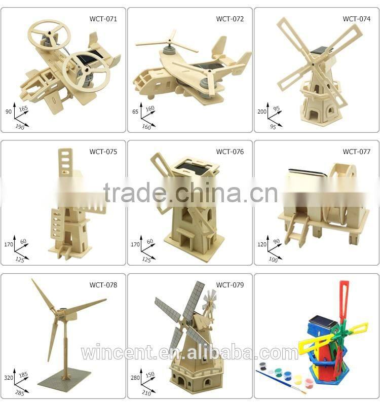 Dinosaurs Assembling 3D Wooden Puzzle Toys