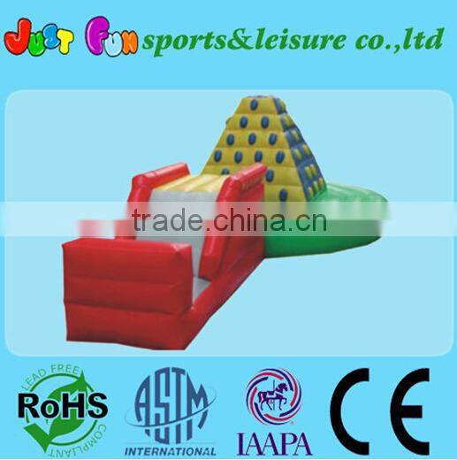 High Quality Colorful Inflatable Climbing Wall Sports Game,Inflatable climbing mountain for Adult and Kids