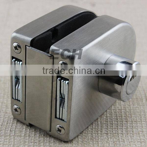 cabient stainless steel keyed sliding glass door lock