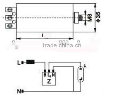 Electric igniter For sodium lamp 70-400w ignitor with cheap price