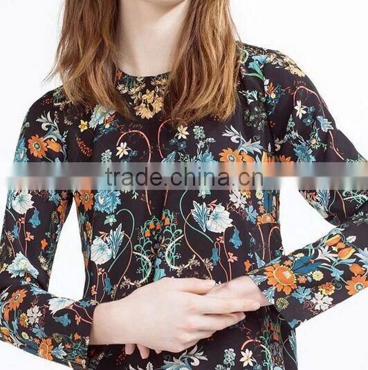 2016 Fashion Summer Women Floral Ethnic Dress New African Shirts Dress