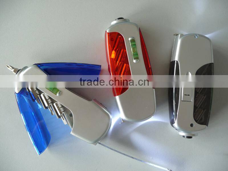 Promotion cheap and good quality LED mechanical tool kit