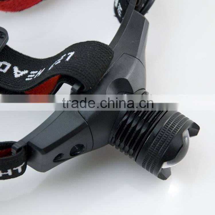 Hign power aluminum LED headlights with zoom function