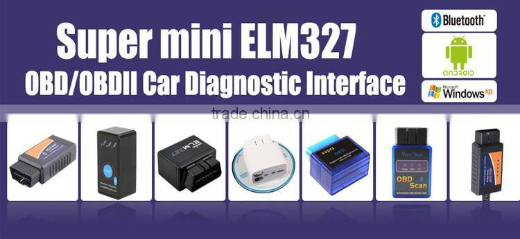 2015 High Quality 3 Years Warranty OBD/OBDII Scanner ELM 327 Car Diagnostic Scanner ELM327 USB Diagnostic Scanner