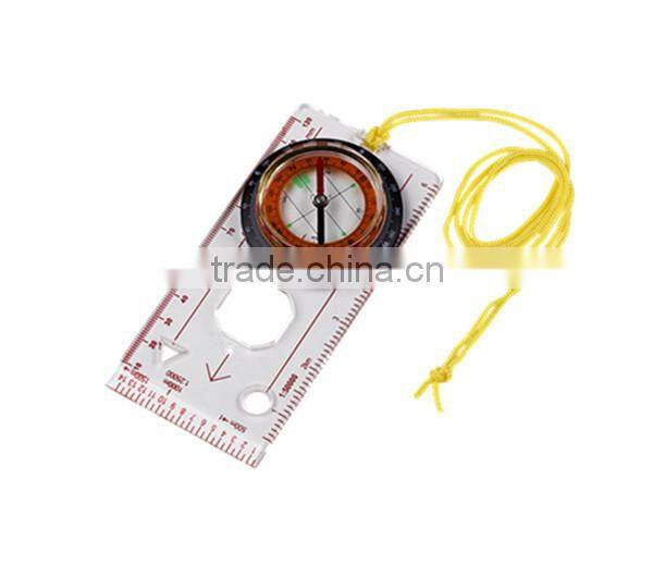 83009# plastic map compass with ruler