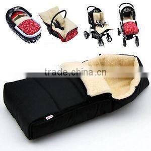 Outdoor European style comfortable kids Lamb plush fleece sleeping bags
