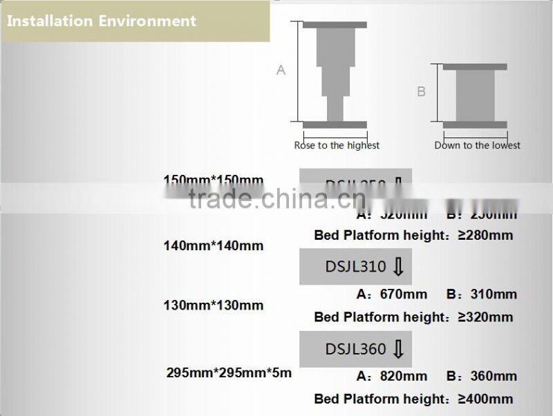 Japanese Tatami Platform Lifting For Home Decoration
