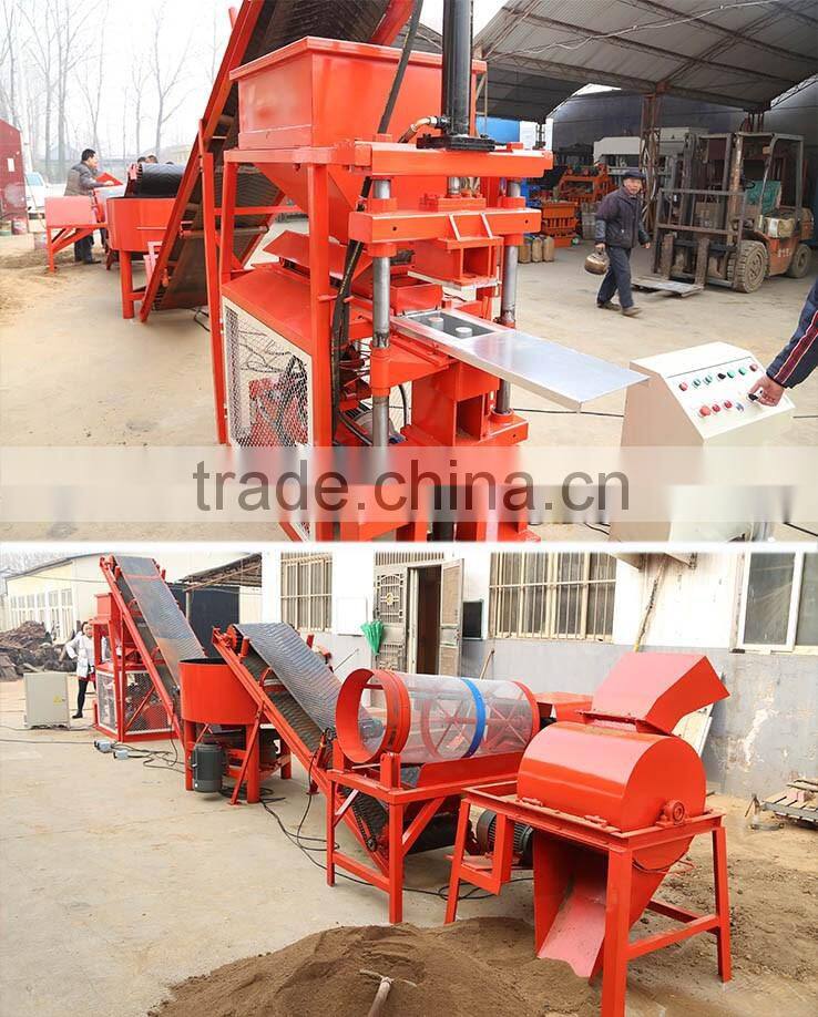 WANTE MACHINERY Quality Assured brick machine WT1-10 portable brick making machine