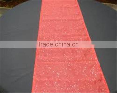 2014 Wholesale Fancy High Quality Orange Table Runner