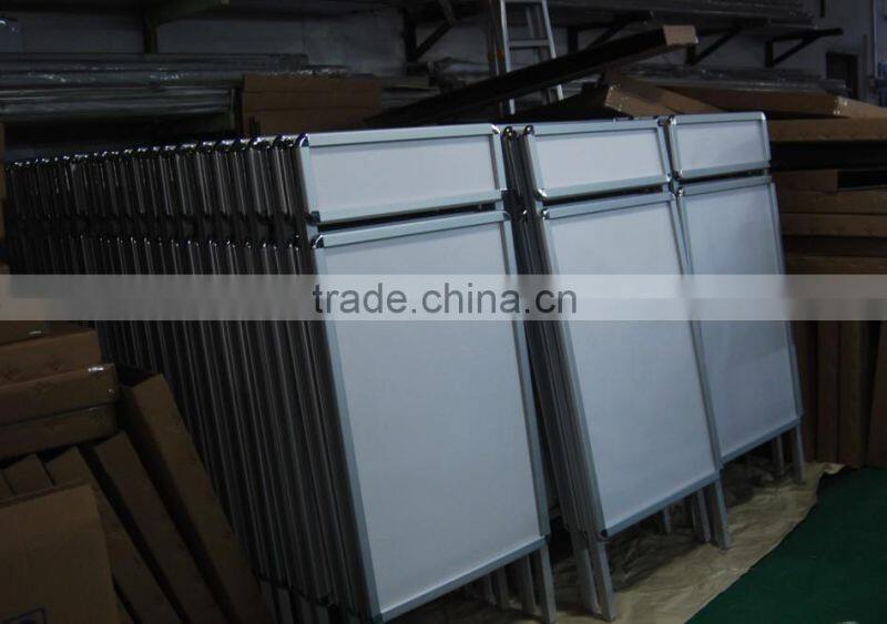 Hot-selling Aluminum A Frame Poster Board with Single Side and Double Side