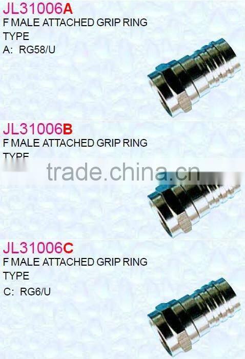 F Male Attached Grip Ring