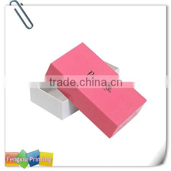 Cardboard Color Shoe Box with Lid