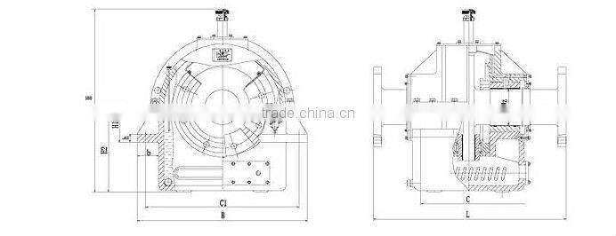 TZ series Propulsion shaft gliding thrust bearing