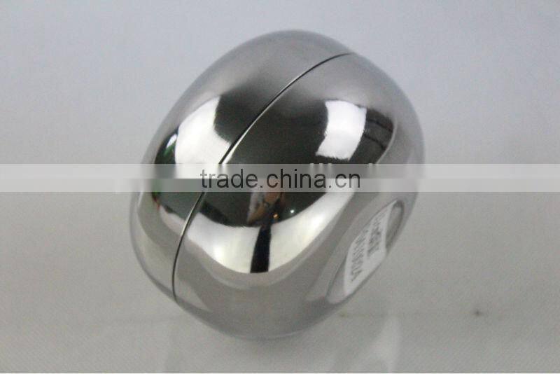 Apple-shaped Magnetic stainless steel cigar ashtray/cigarette ashtray