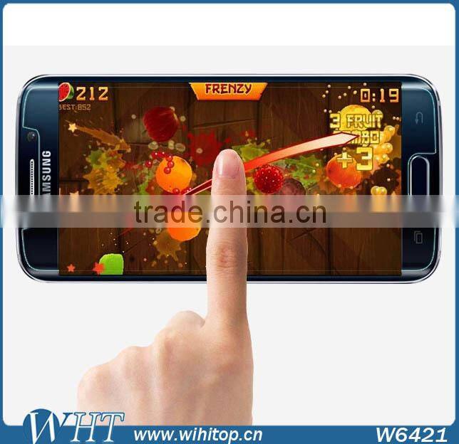Anti-explosion 2.5D Curved Tempered Glass for Samsung S6 Edge 0.3mm Screen Protector
