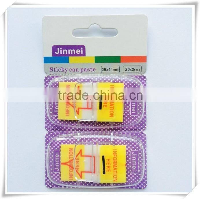 2016 new colorful stick note paper note customised memo pads OI10026