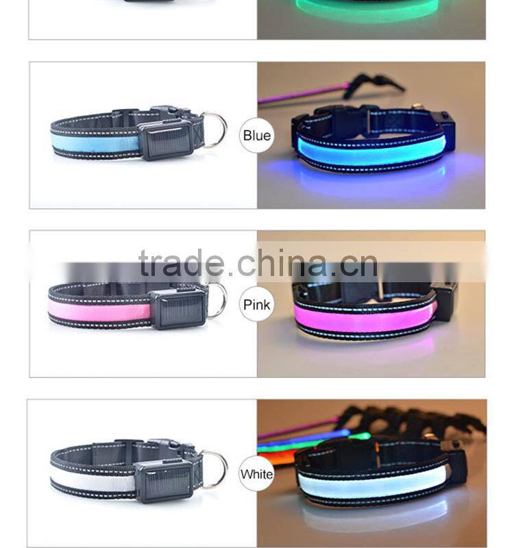 2016 A-bomb LED/solar pet collar