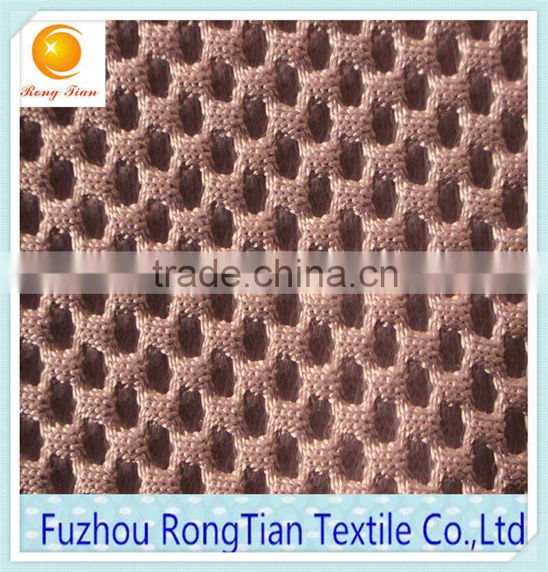 High quality knitted 490gsm 3d air mesh fabric for sport shoes