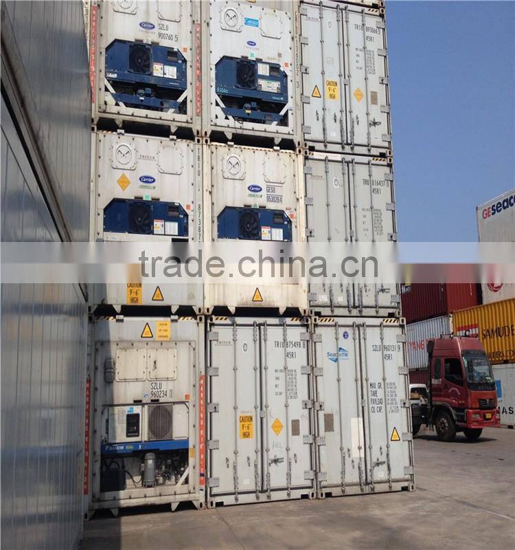 40' used Reefer Container with Thermo king refrigerator