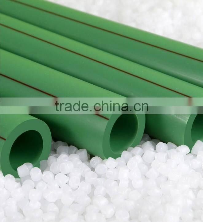 Factory OEM white and green color PPR Pipe for Cold and Hot Water