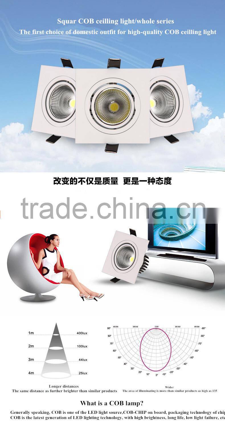 New style good quality lighting COB led ceiling downlight