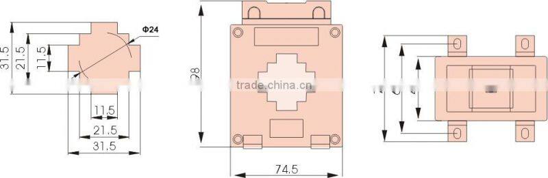 40/5A Class 1.0 Current Transformer