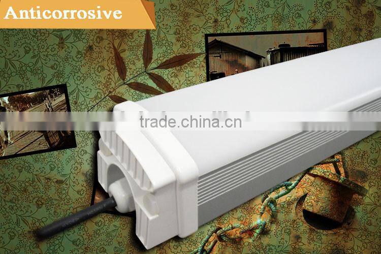 5 years warranty parking lot/warehouse lighting 110lm/w PF>0.95 5FT/1500mm ip65 led tri-proof light