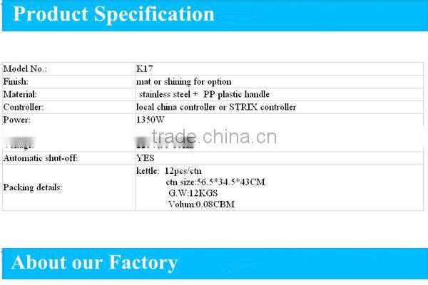 home appliances good quality electrical appliance electric tea kettle pot