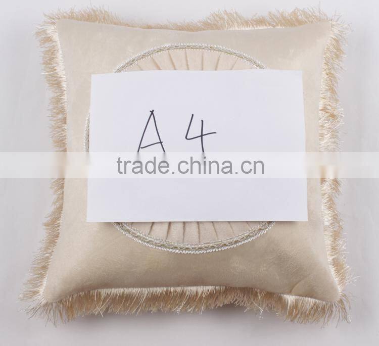 Beige color decorative pillow case for sublimation printing