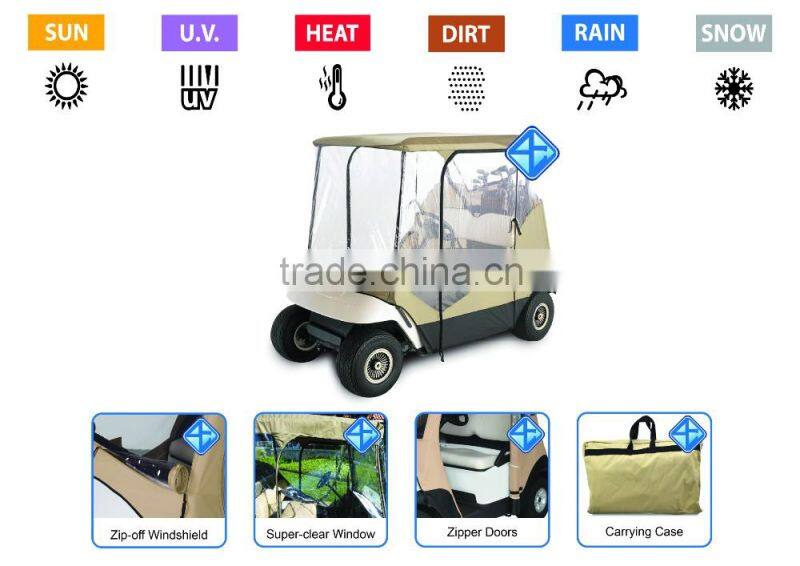 Waterproof golf club rain cover