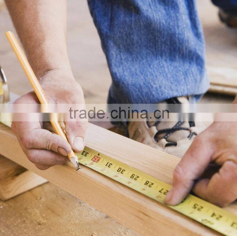 250*14*7mm octagonal shape carpenter's tool flat carpenter pencil