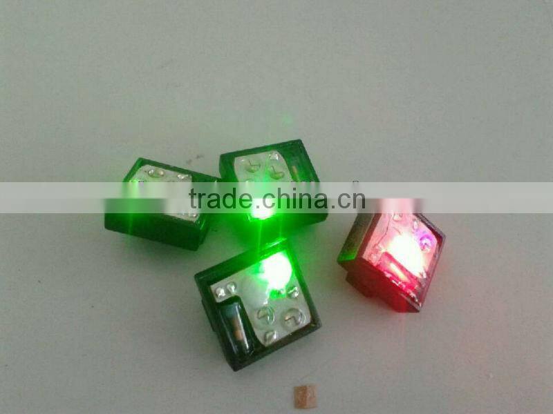 LED shoe light with black clip