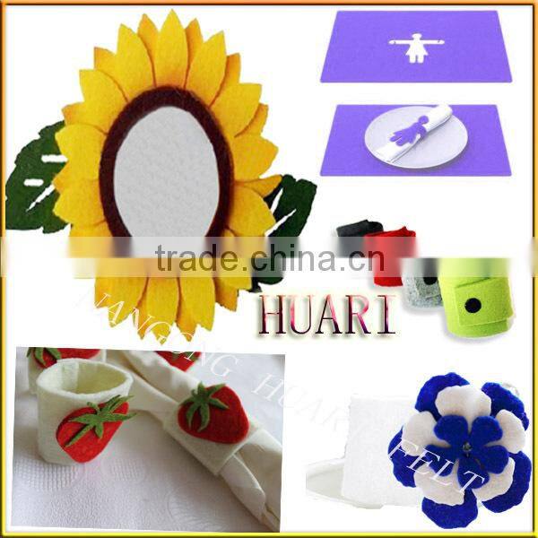 polyester felt coaster /felt cup placemat