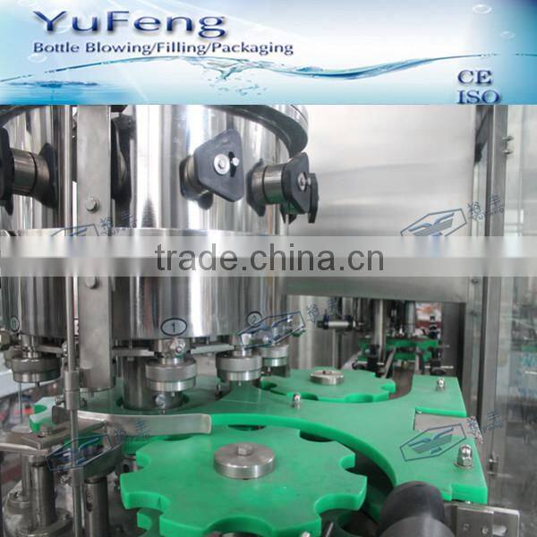 DCGF 2000cph carbonated drink can filling sealing machine