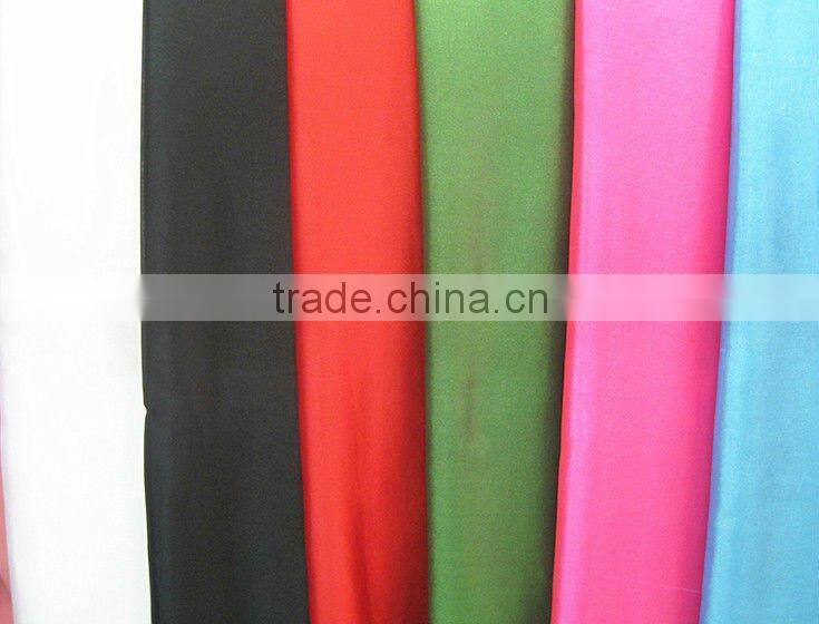 shiny 100% polyester pink fabric for garments